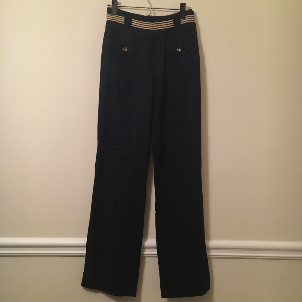 Anthropologie Elevenses Nautical Pants